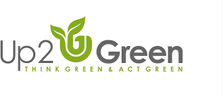Logo Up2Green — Think Green & Act Green